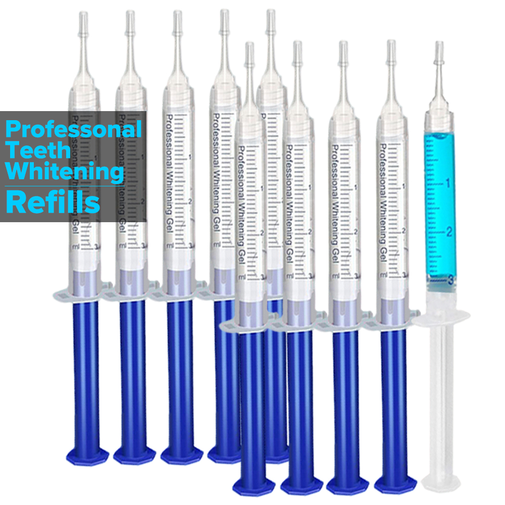 Teeth Whitening Before And After - Gel Pemutih Gigi Isi Ulang Syringe