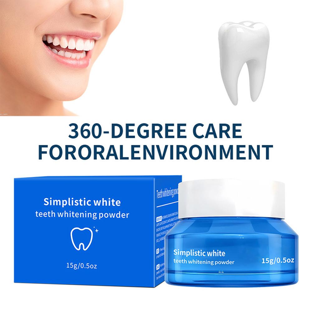 Teeth Whitening Groupon - 15g Bubuk Pemutih Gigi Premium Perawatan