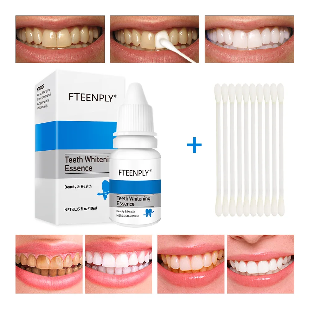 Teeth Whitening Groupon - FTEENPLY Bubuk Esensi Pemutih Gigi Serum