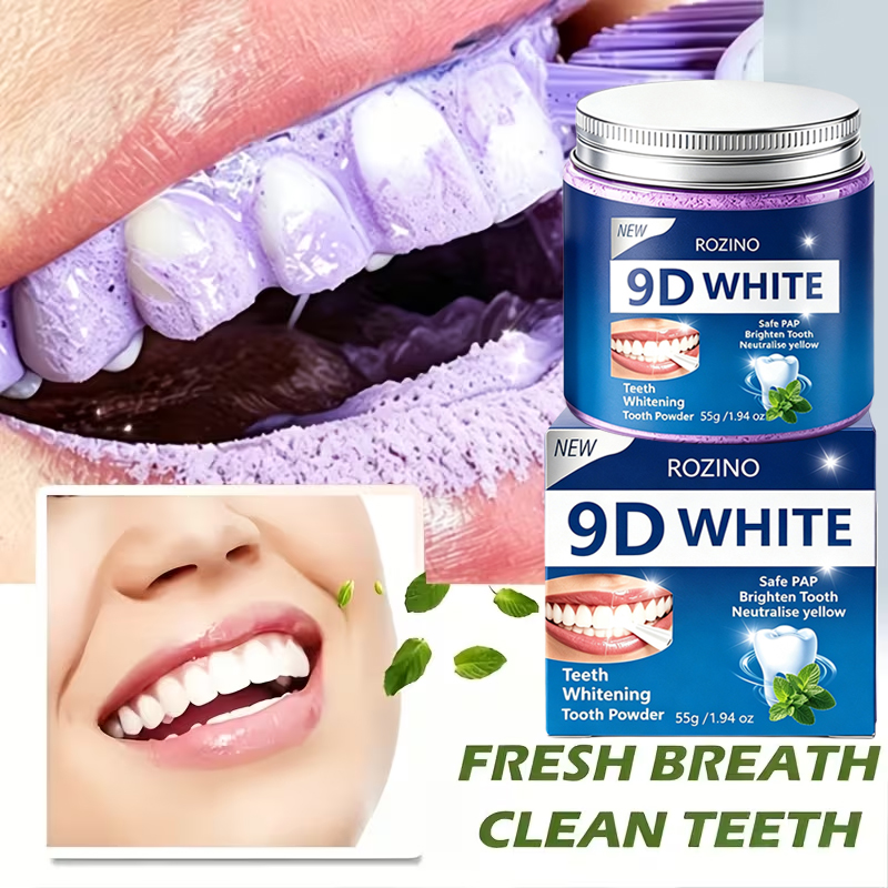 Teeth Whitening With Coconut Oil - Bubuk Gigi Rozino 9D Calcium Hydroxyapatite,