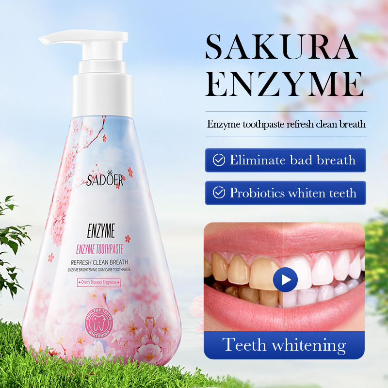 SADOER Pasta Gigi Pemutih Baki - Teeth Whitening Enzymes ulasan dan harga