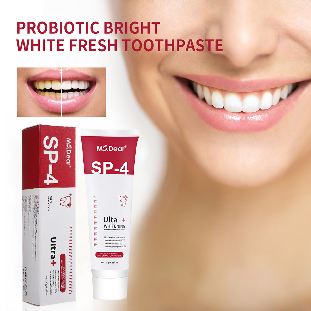 Pasta gigi pemutih probiotik S - Teeth Whitening Enzymes ulasan dan harga