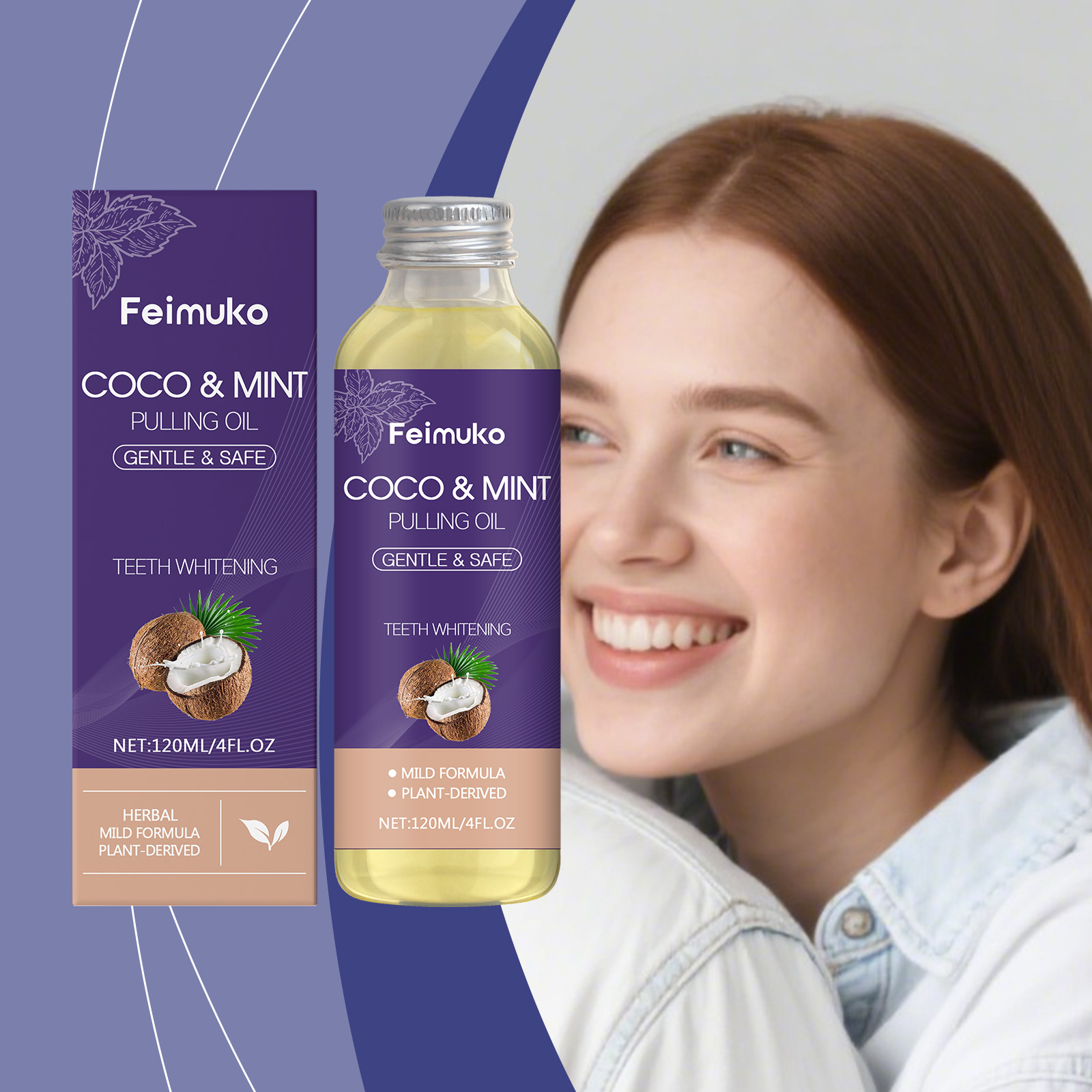 Obat Kumur Minyak Kelapa Peppe - Teeth Whitening With Coconut Oil ulasan dan harga