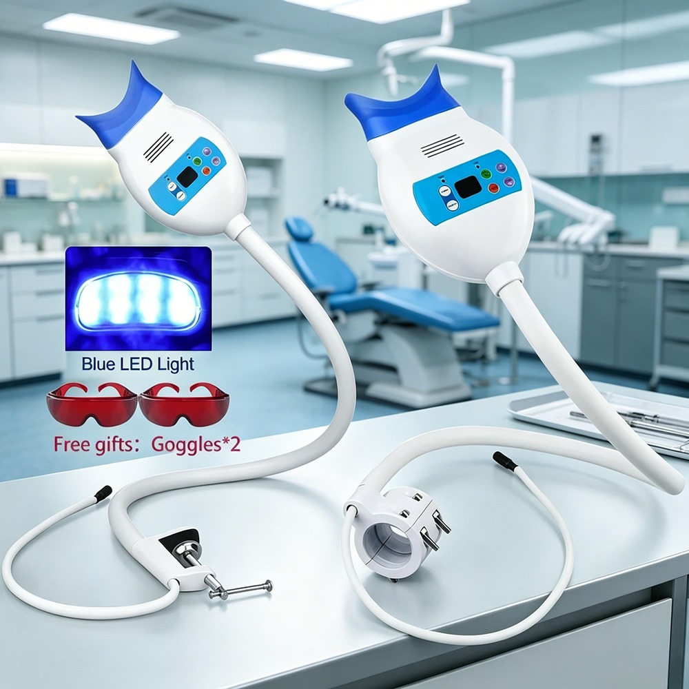 Mesin Pemutih Gigi Desktop Den - Teeth Whitening With Led Light ulasan dan harga