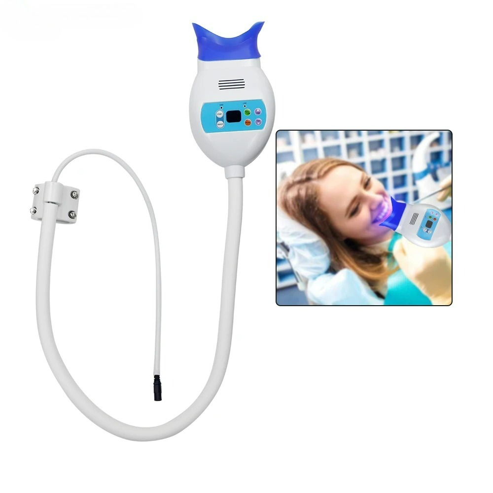 Mesin Pemutih Gigi Desktop Den - Teeth Whitening With Led Light ulasan dan harga