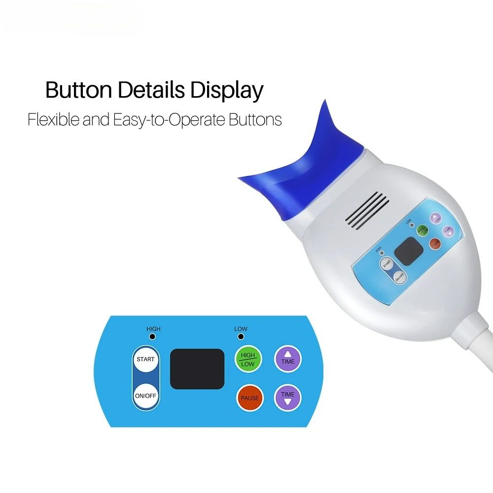 Mesin Pemutih Gigi Desktop Den - Teeth Whitening With Led Light ulasan dan harga