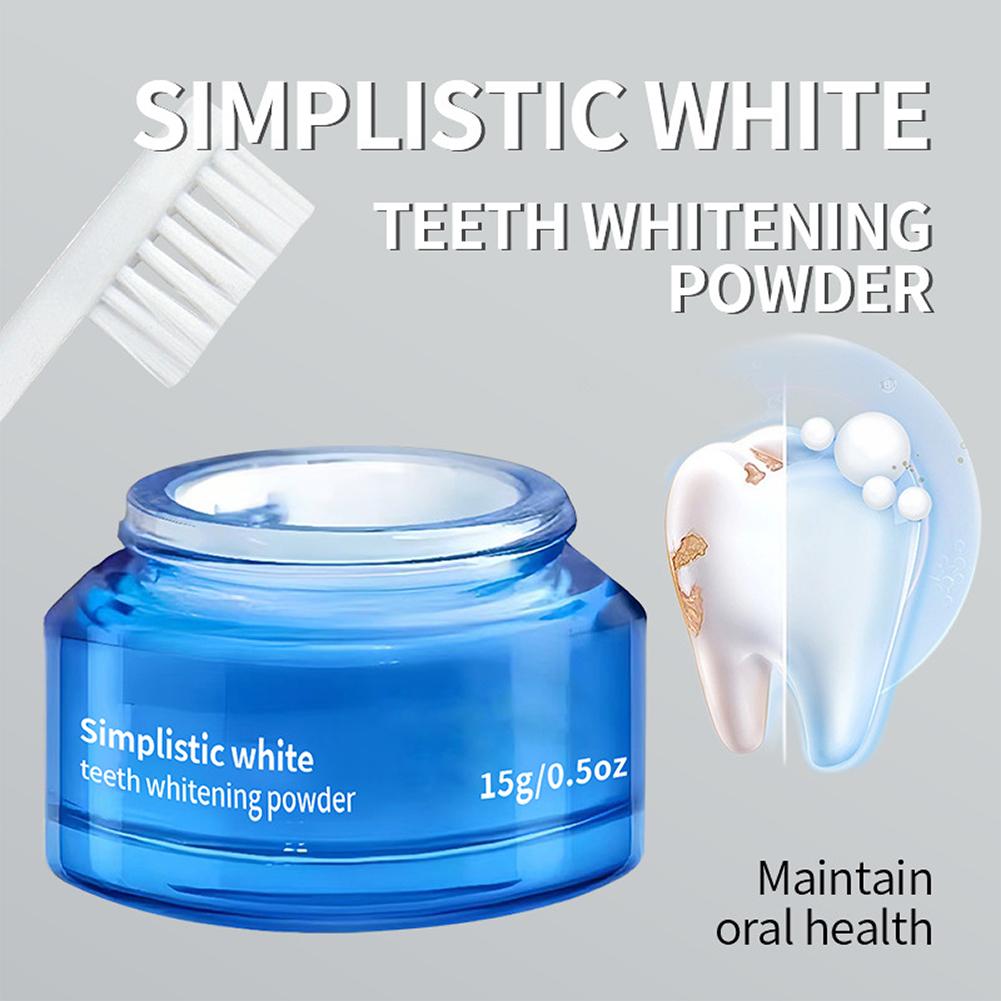 Bubuk Pemutih Gigi Putih Seder - Teeth Whitening Groupon ulasan dan harga