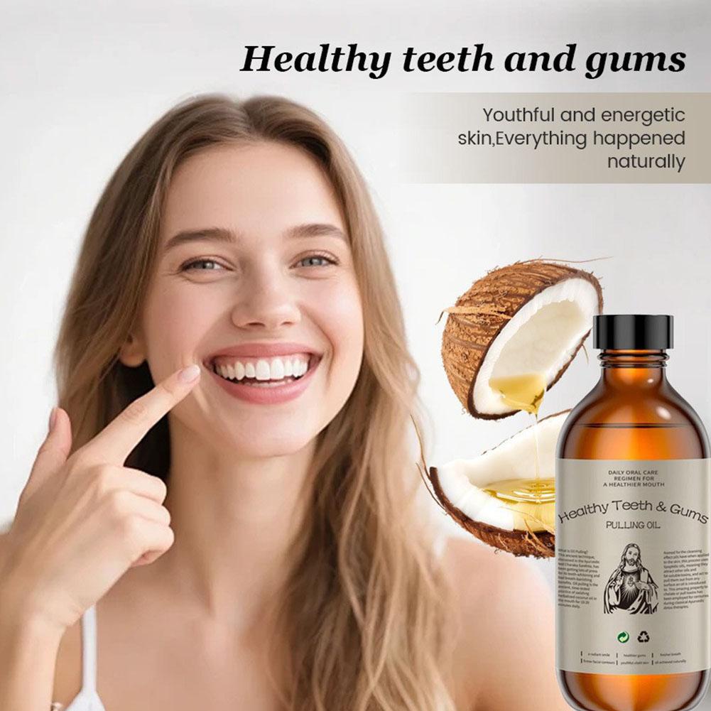 Obat Kumur Minyak Kelapa dan P - Teeth Whitening With Coconut Oil ulasan dan harga