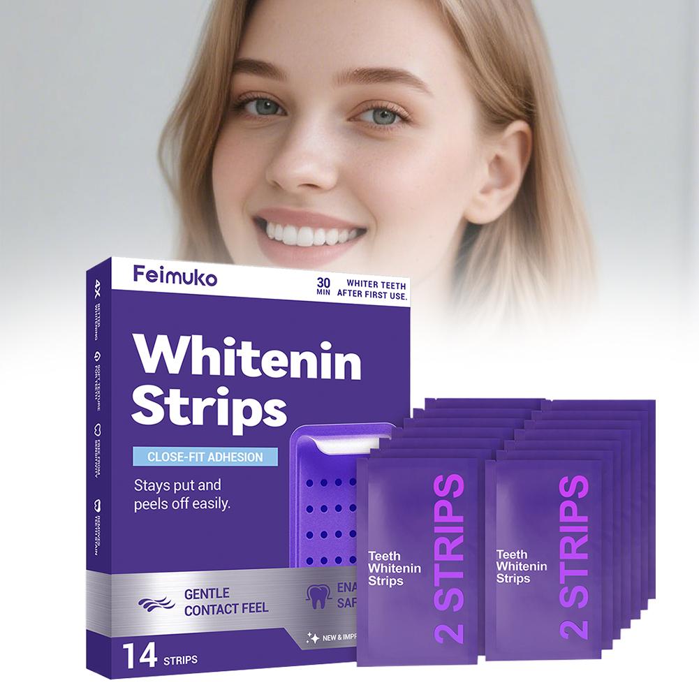 Strip Pemutih Gigi Ungu, Peraw - Teeth Whitening Strips Crest ulasan dan harga