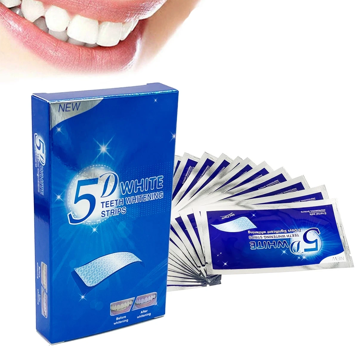 Strip Perawatan Kebersihan Mul - Teeth Whitening With Peroxide ulasan dan harga