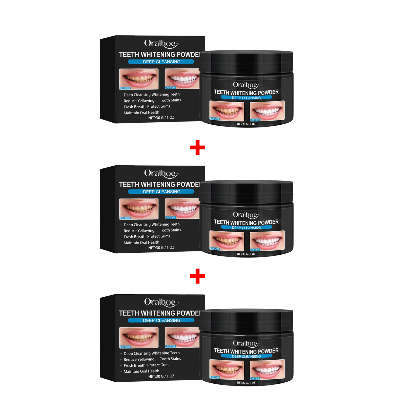Arang Pemutih Gigi Bubuk Pembe - Teeth Whitening Groupon ulasan dan harga