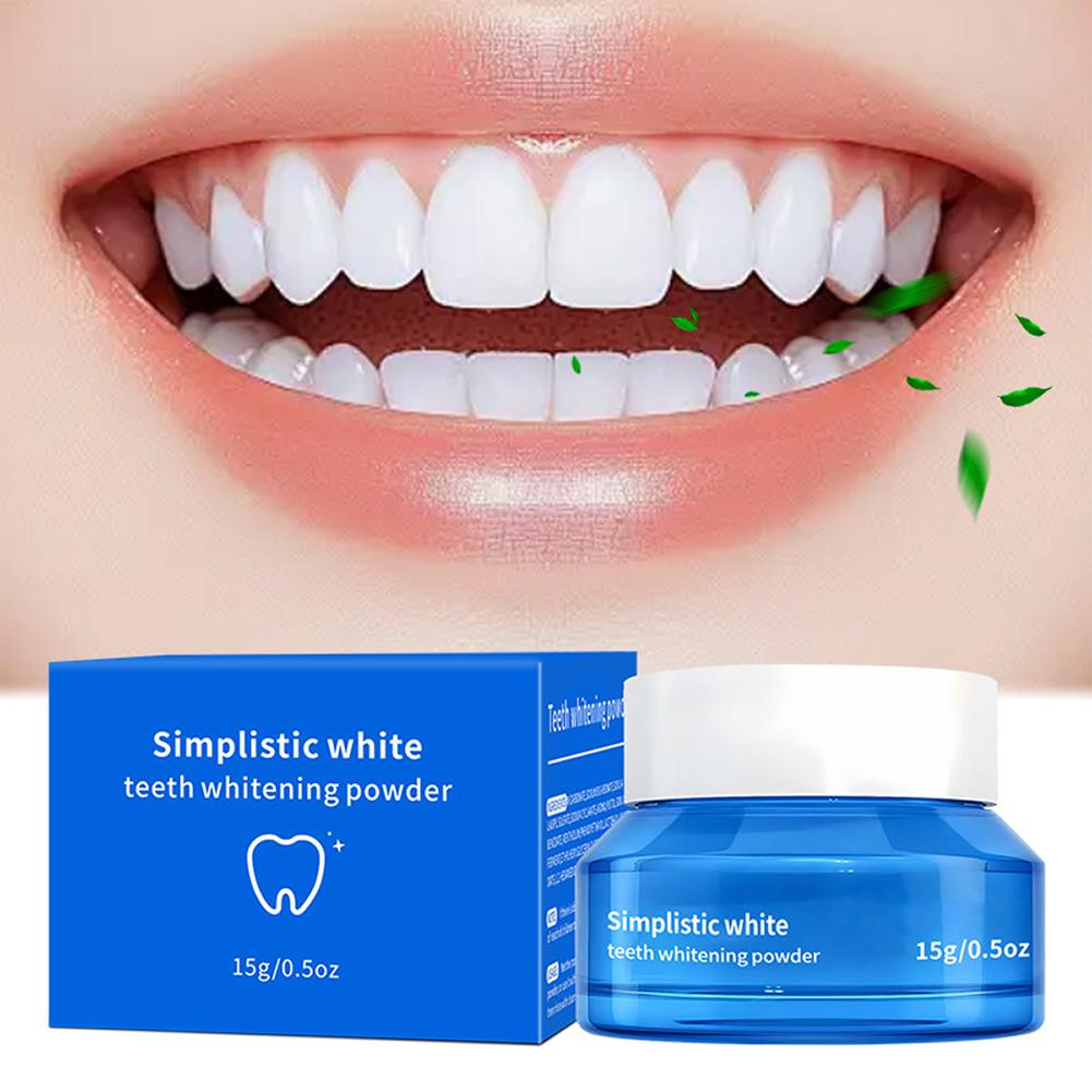 15g Bubuk Pemutih Gigi Premium - Teeth Whitening Groupon ulasan dan harga