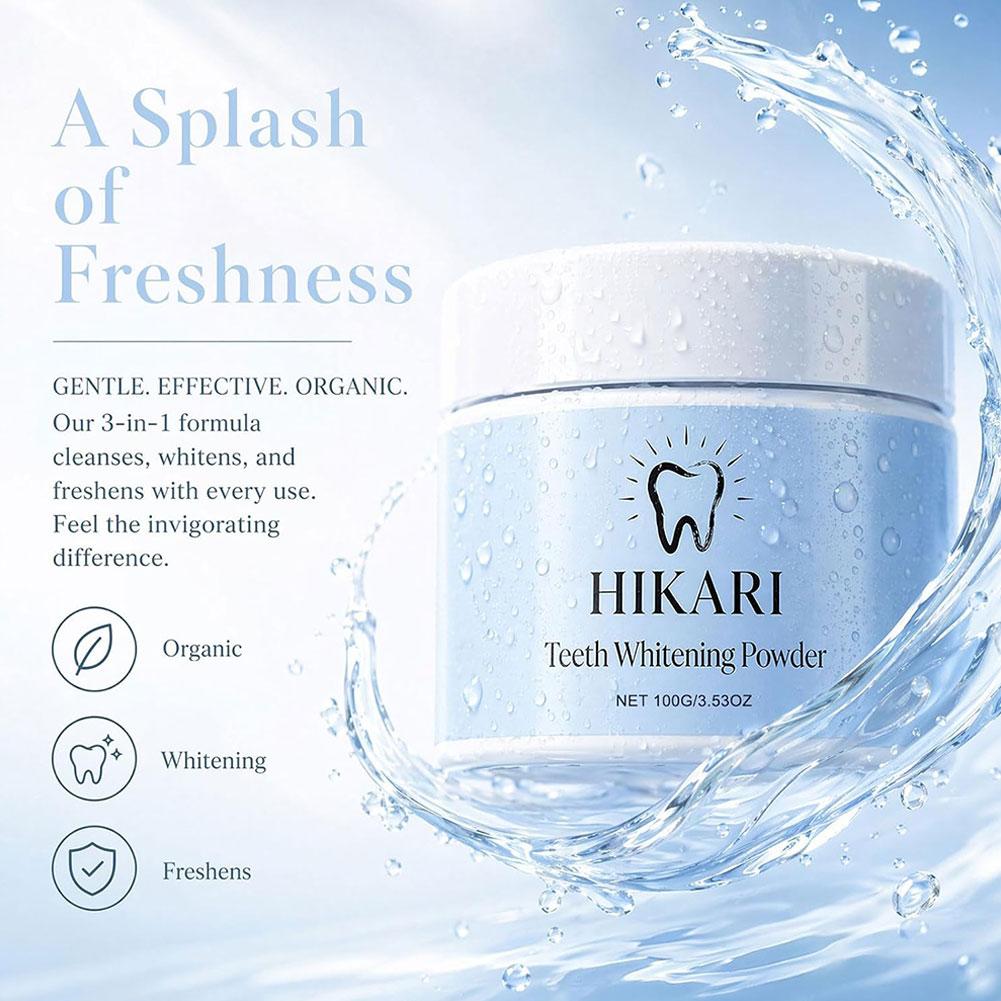 HIKARI Bubuk Pembersih Gigi 10 - Teeth Whitening With Peroxide ulasan dan harga