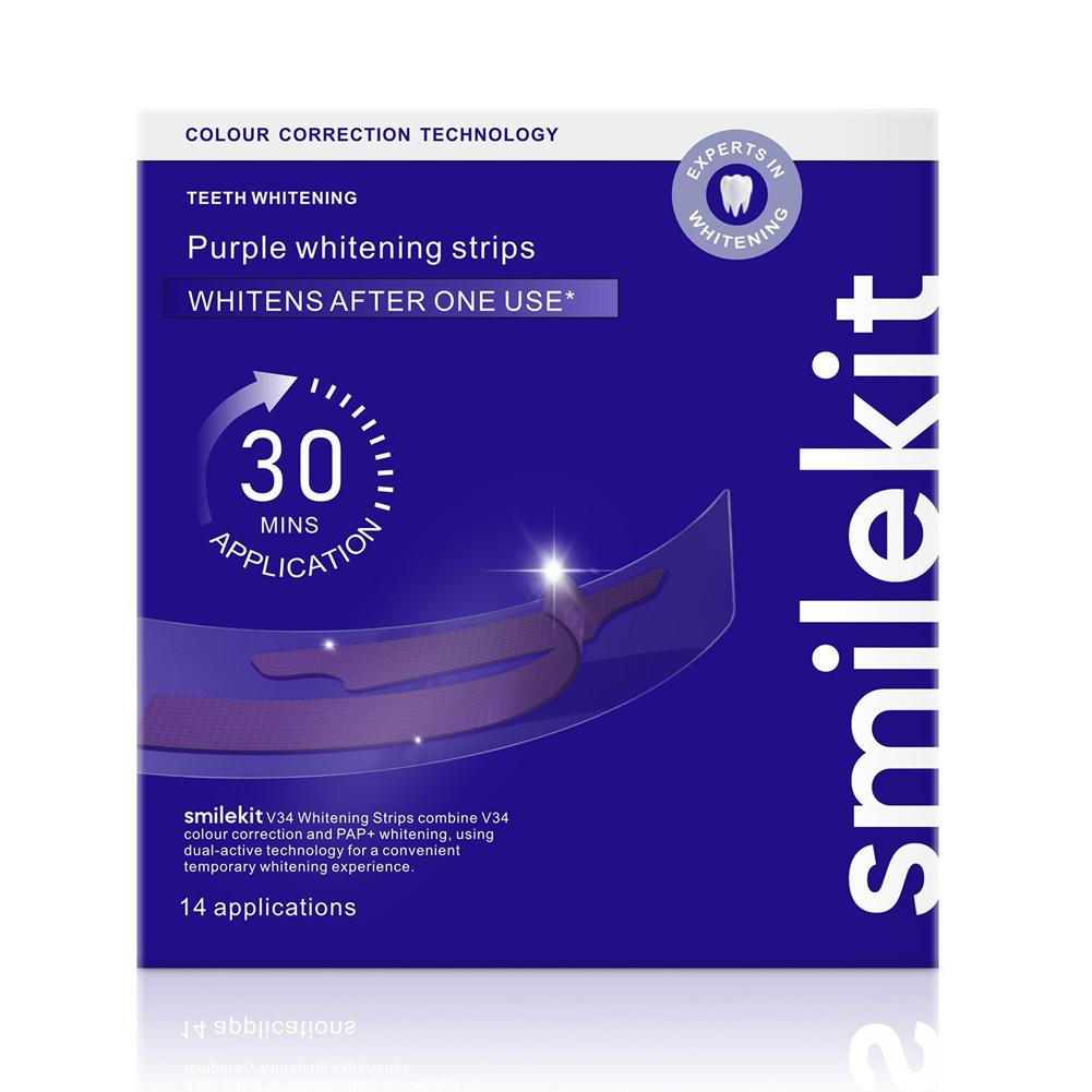  Strip Pemutih Gigi Smilekit  - Teeth Whitening Strips Crest ulasan dan harga