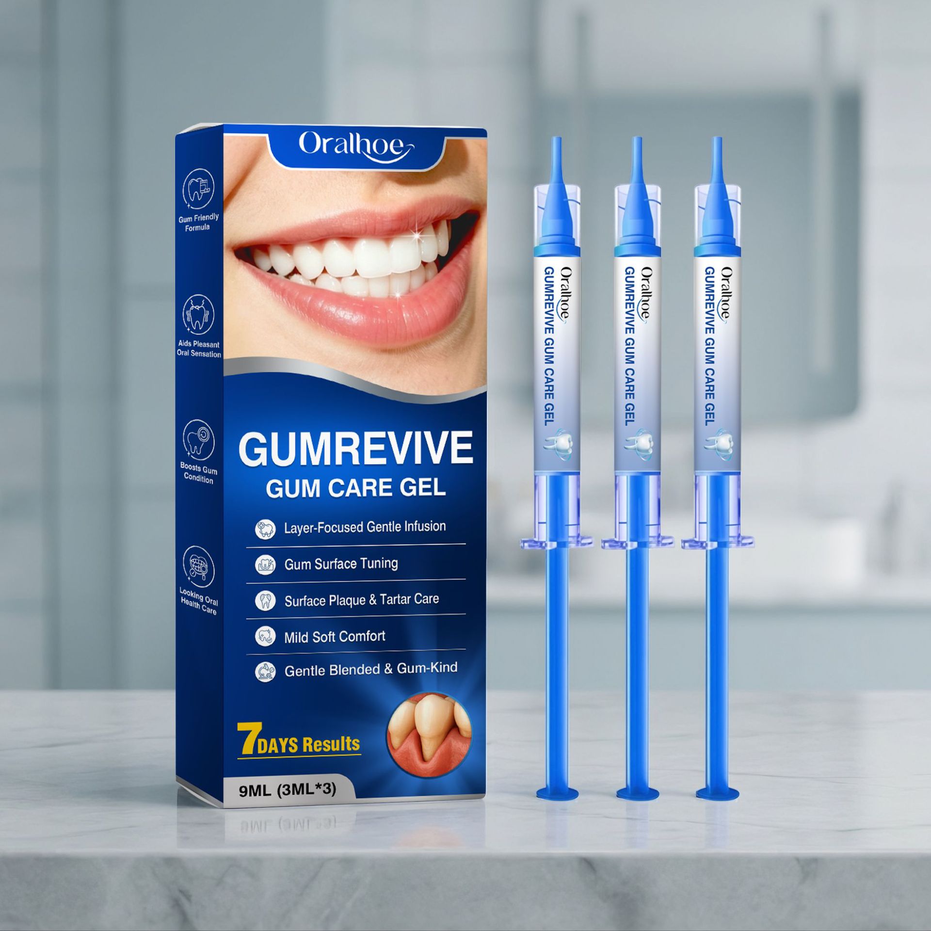 Gel Perawatan Mulut 3Pcs Kit S - Teeth Whitening With Peroxide ulasan dan harga
