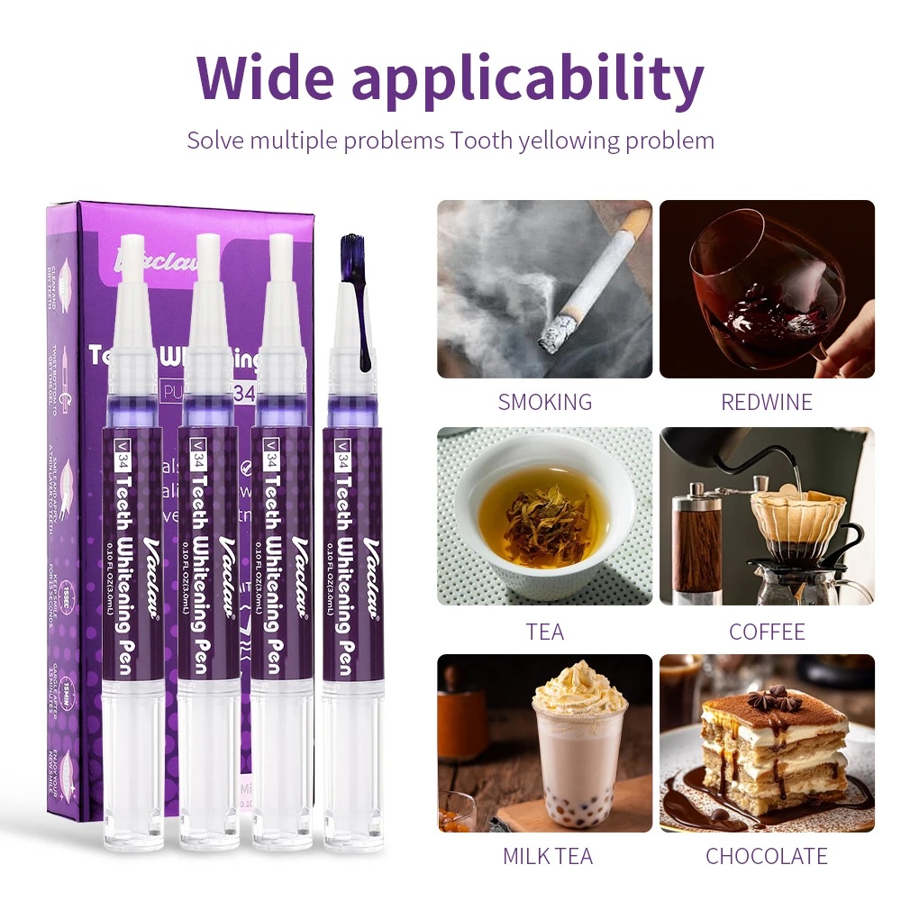 Vaclav V34 Pena Gel Pemutih Gi - Teeth Whitening With Peroxide ulasan dan harga